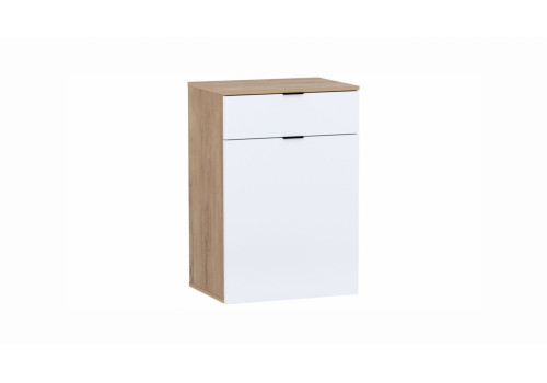 SPLIT KD 3 600*900*448 Фасад ЛДСП глянец Белый глянец / Дуб Ирландский