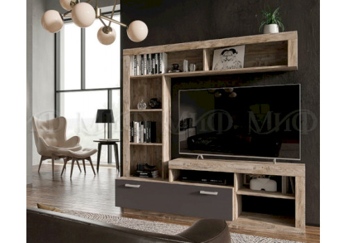 Гостиная Ангара (дуб юкон/графит)